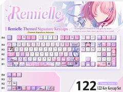 Zenless Zone Zero Keycap Set | Remielle Dan 122-Key PBT Custom Keyboard Keycaps