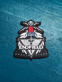 Arknights: Endfield Inspired Special Staff Morale Patch | Endfield Industries Badge for Cosplay & Bags - KSS ANIME