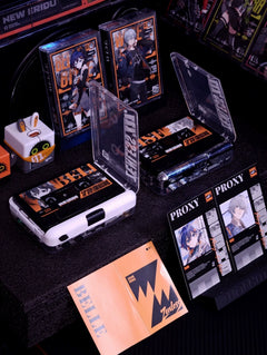 Zenless Zone Zero Inspired EZ-ZZZ Cassette Player | Black & White