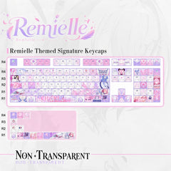 Zenless Zone Zero Keycap Set | Remielle Dan 122-Key PBT Custom Keyboard Keycaps