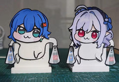 Goddess of Victory: Nikke Doro Chibi Meme Figure - Shopping Bag Struggle | ZZZ Vivian Chibi | Belle Chibi