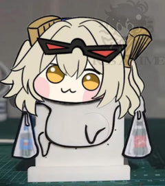 Goddess of Victory: Nikke Doro Chibi Meme Figure - Shopping Bag Struggle | ZZZ Vivian Chibi | Belle Chibi