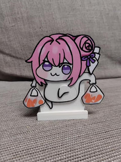 Goddess of Victory: Nikke Doro Chibi Meme Figure - Shopping Bag Struggle | ZZZ Vivian Chibi | Belle Chibi