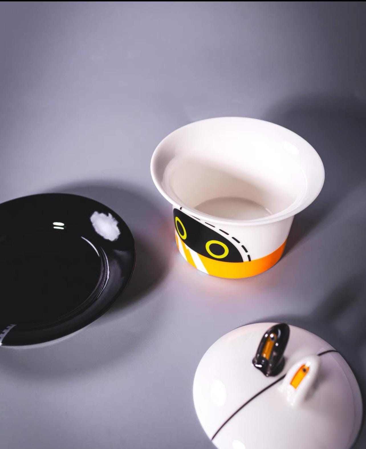 Zenless Zone Zero Eous Gaiwan Tea Set | Bunny-Ear Ceramic Teacup
