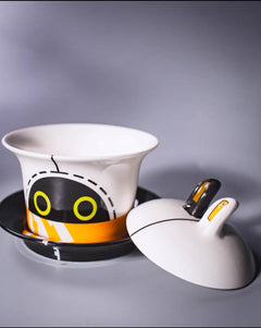 Zenless Zone Zero Eous Gaiwan Tea Set | Bunny-Ear Ceramic Teacup