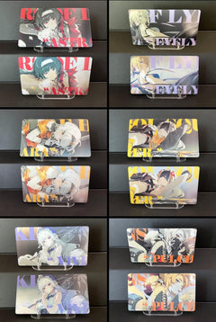 ZZZ 2.3 AGENTS Lenticular Card Mindscape Cinema Art 3-6   5.4 x 8.5cm / Mindscape Cinema Images Moving Animation Print