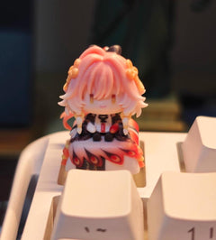 Wuthering Waves Chibi-Figure Keycap, Desk Decor | Universal Keycap Fit