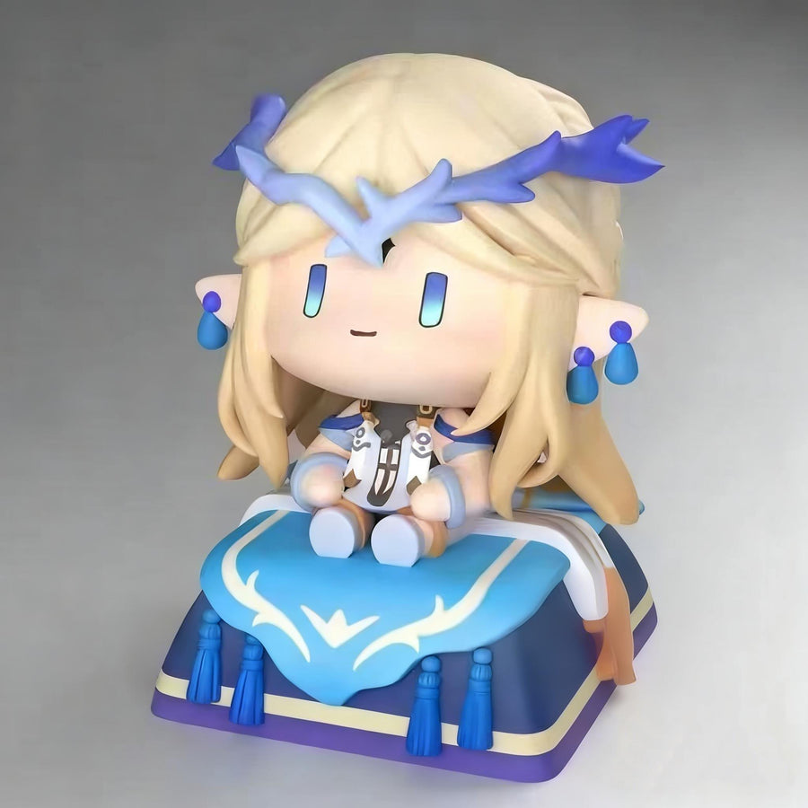Wuthering Waves Chibi-Figure Keycap, Desk Decor | Universal Keycap Fit