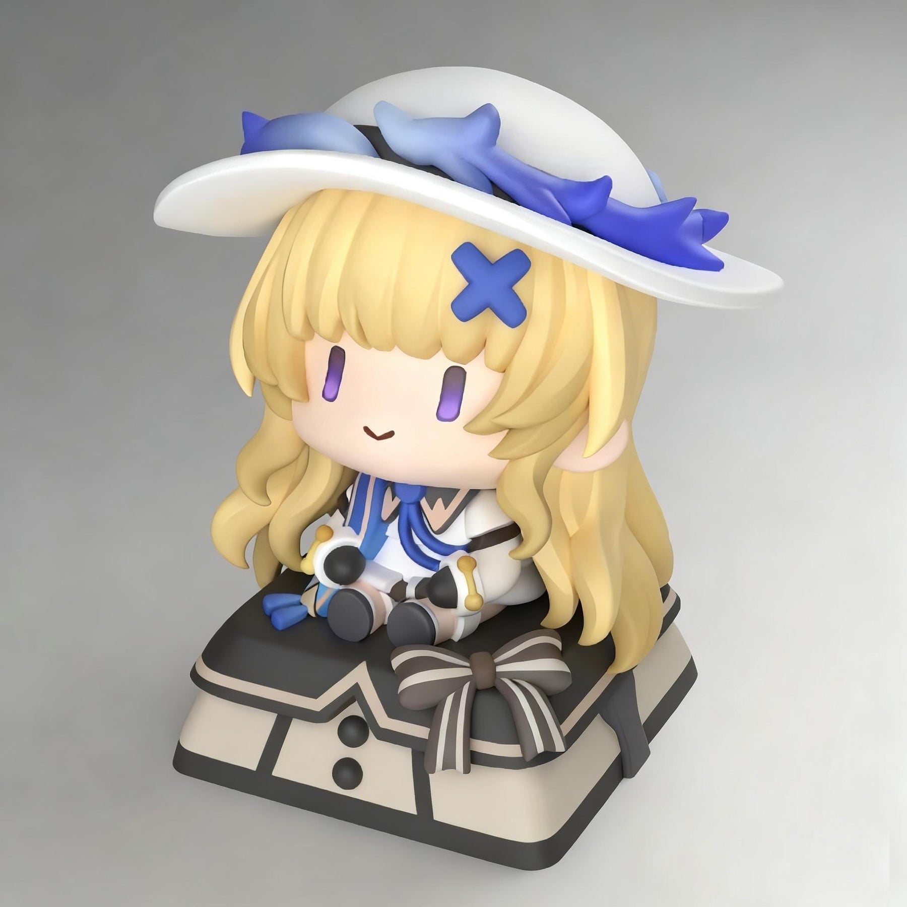 Wuthering Waves Chibi-Figure Keycap, Desk Decor | Universal Keycap Fit