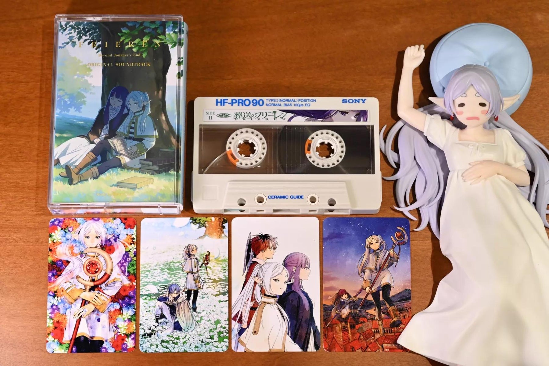 Frieren: Beyond Journey's End Inspired Custom Cassette Tape | Sony HF-Pro Fan-Made J-Card Edition | Record-Your-Own Mix