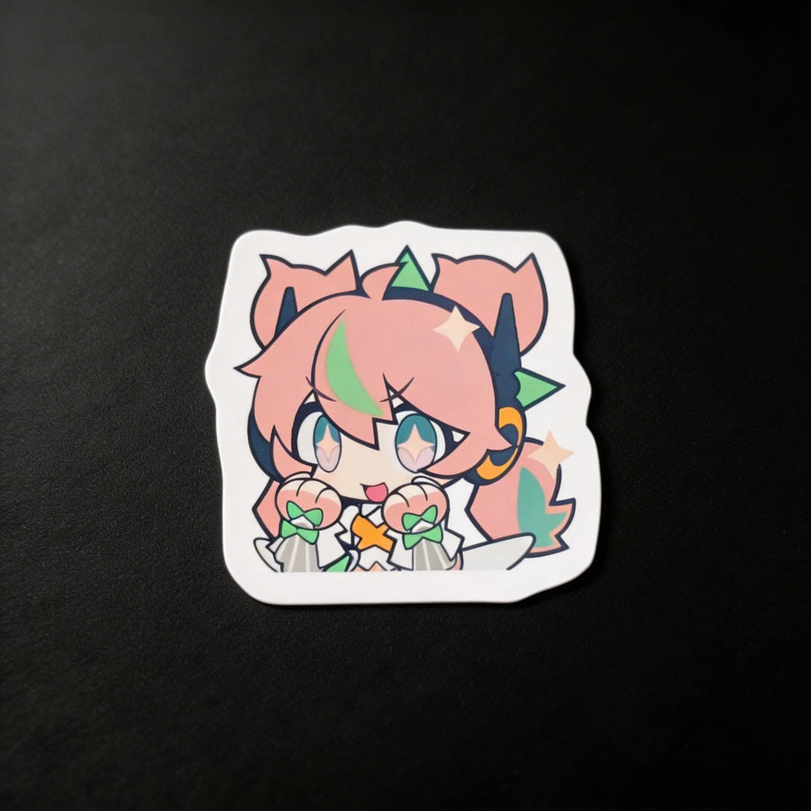 Zenless zone zero Angels of Delusion Bundle ,Chibi Anime Stickers Pack | Kawaii Vintage Cartoon Character Decals for Laptop, Sunna, Aria