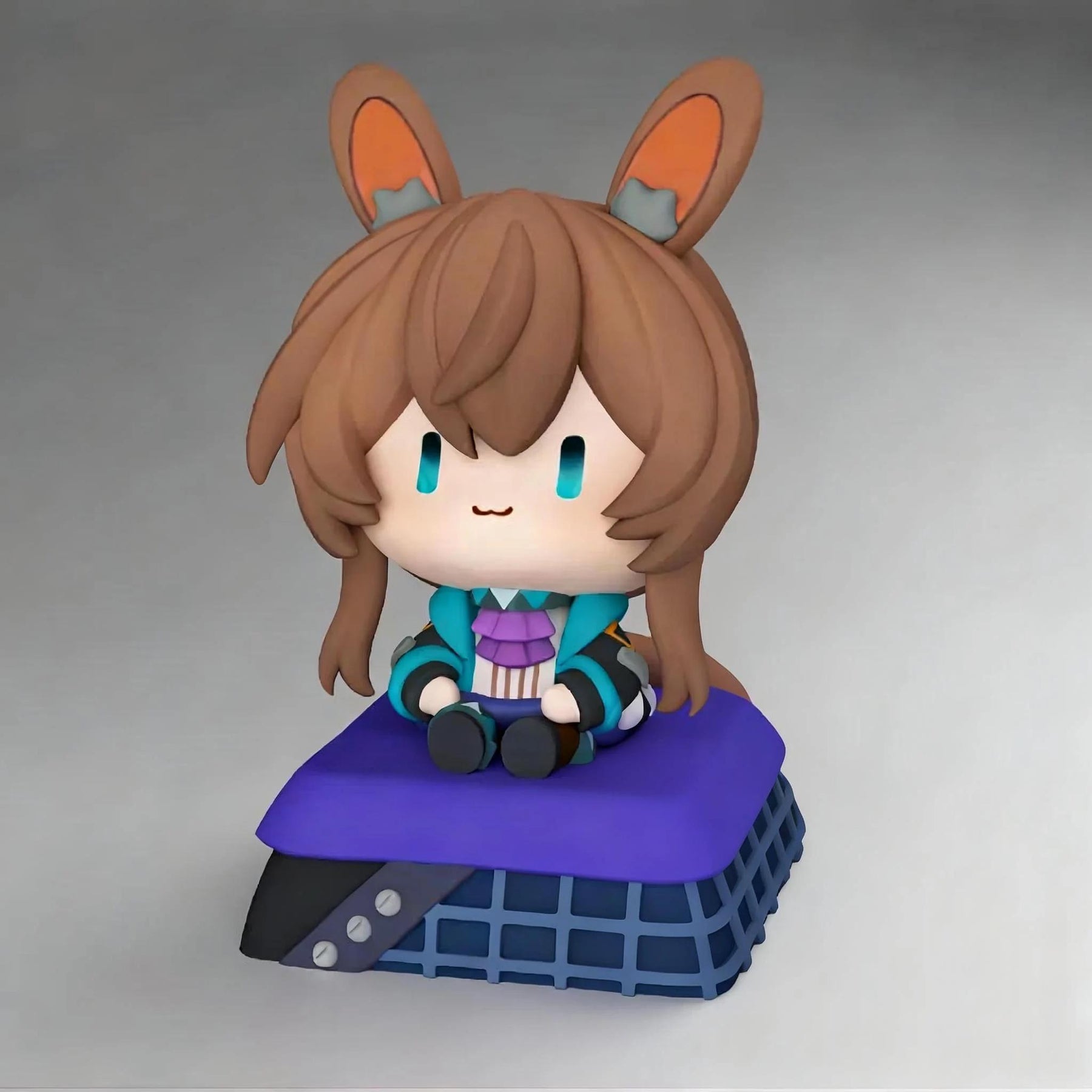 Arknights Chibi-Figure Keycap, Desk Decor | Universal Keycap Fit