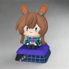 Arknights Chibi-Figure Keycap, Desk Decor | Universal Keycap Fit