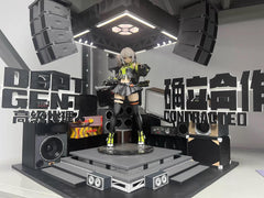 Zenless Zone Zero Gacha Screen Display Diorama – 3D Printed Model, Customizable Faction & Tier Graphics, 40cm Scale for official Figures