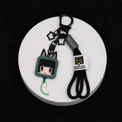 Zenless zone zero Agent 3D Printed Keychain & Pendant - Geometric 4cm Cube Design | in-Game Replica