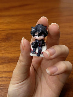 Genshin Impact Wriothesley Chibi-Figure Keycap | Universal Keycap Fit