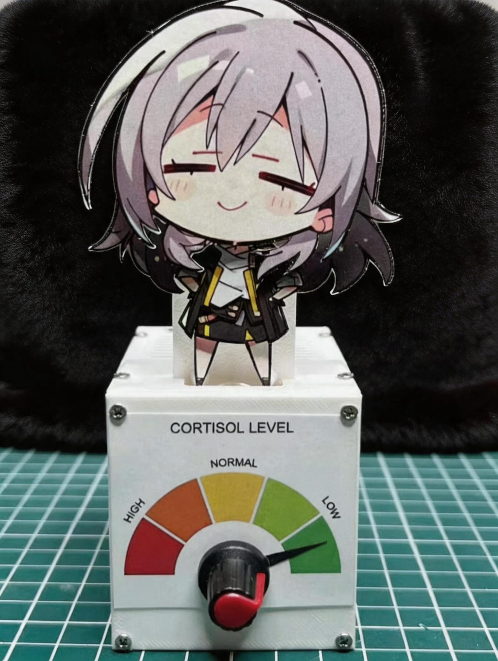 Honkai: Star Rail - Low Cortisol Dance meme Collectible Ornament - 5-Piece Center-Driven Desk Toy