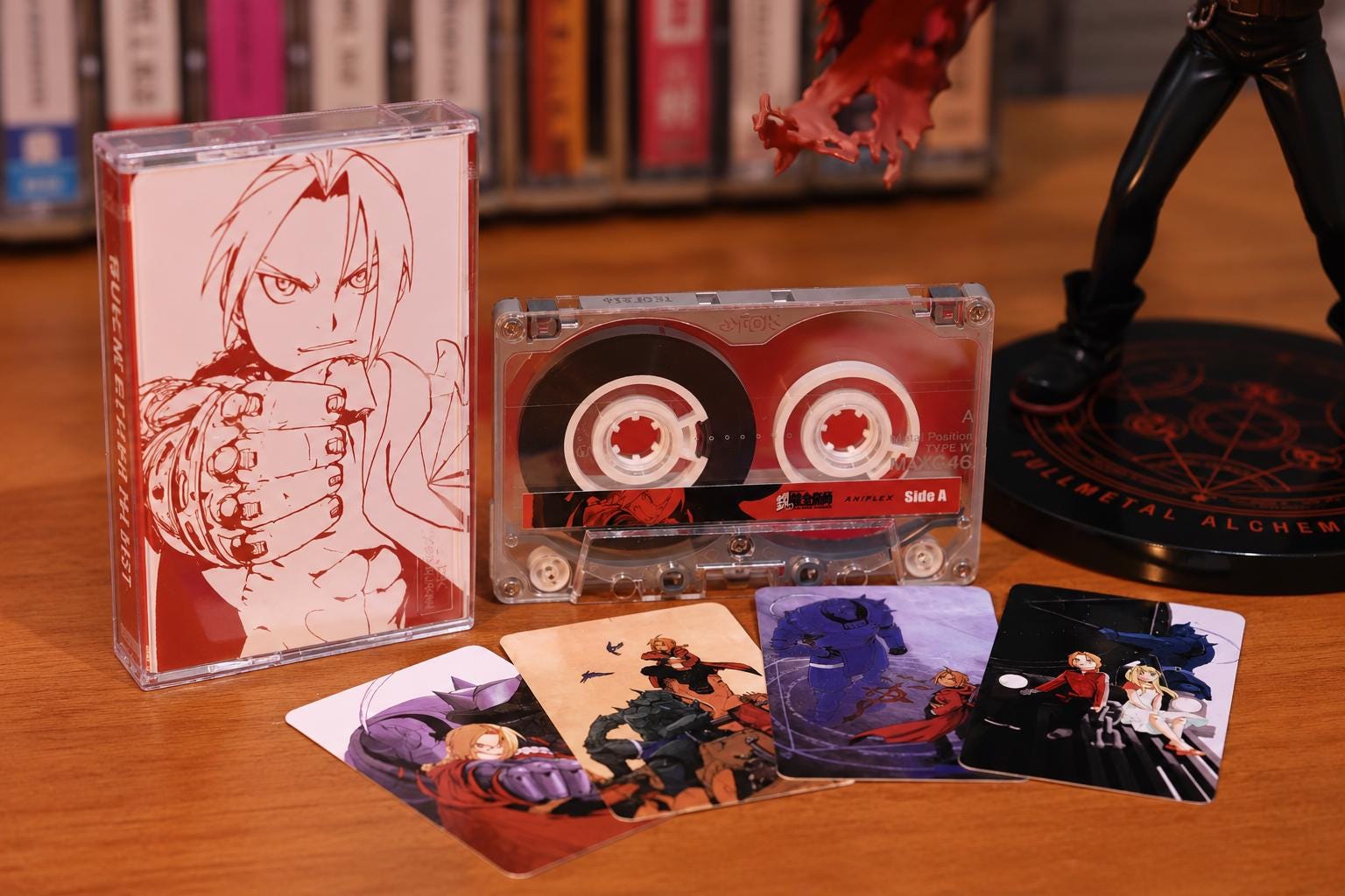 Fullmetal Alchemist & Brotherhood Inspired Custom Cassette Tape | Fan-Made Sleeve Edition | Record-Your-Own Mix
