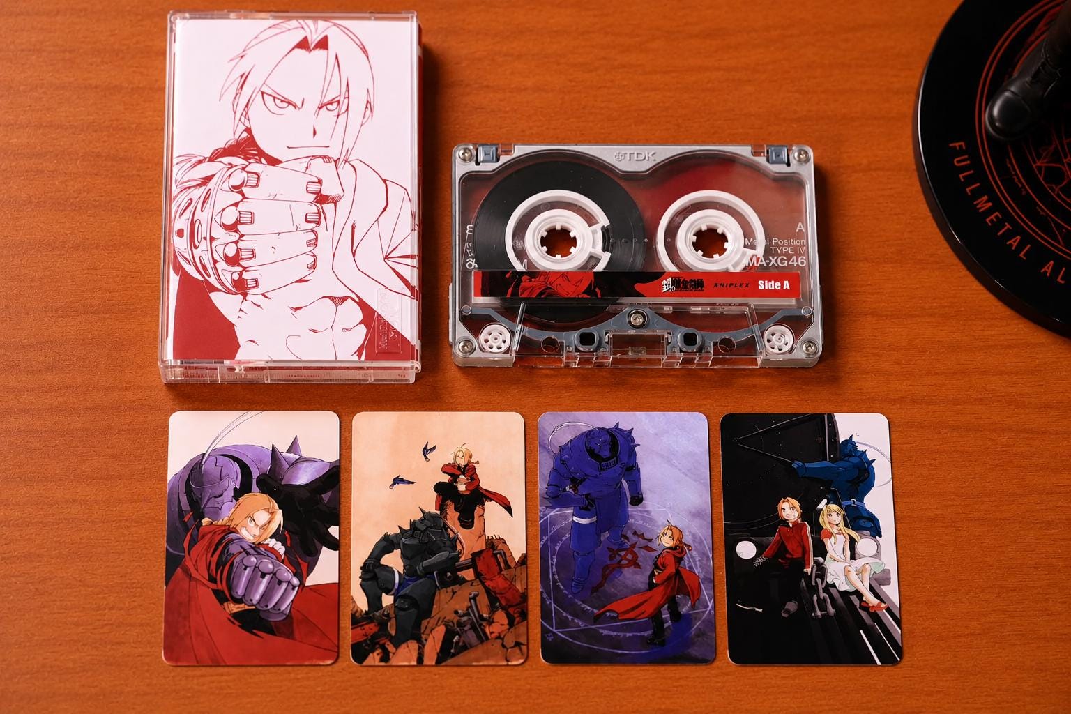 Fullmetal Alchemist & Brotherhood Inspired Custom Cassette Tape | Fan-Made Sleeve Edition | Record-Your-Own Mix