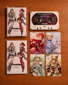 Xenoblade Chronicles 2 Inspired Custom Cassette Tape | Fan-Made Sleeve Edition | Record-Your-Own Mix