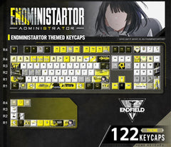 Arknights Endfield Keycap Set - Endministrator 122 Keys Custom Set | Cherry Profile | Top Printed