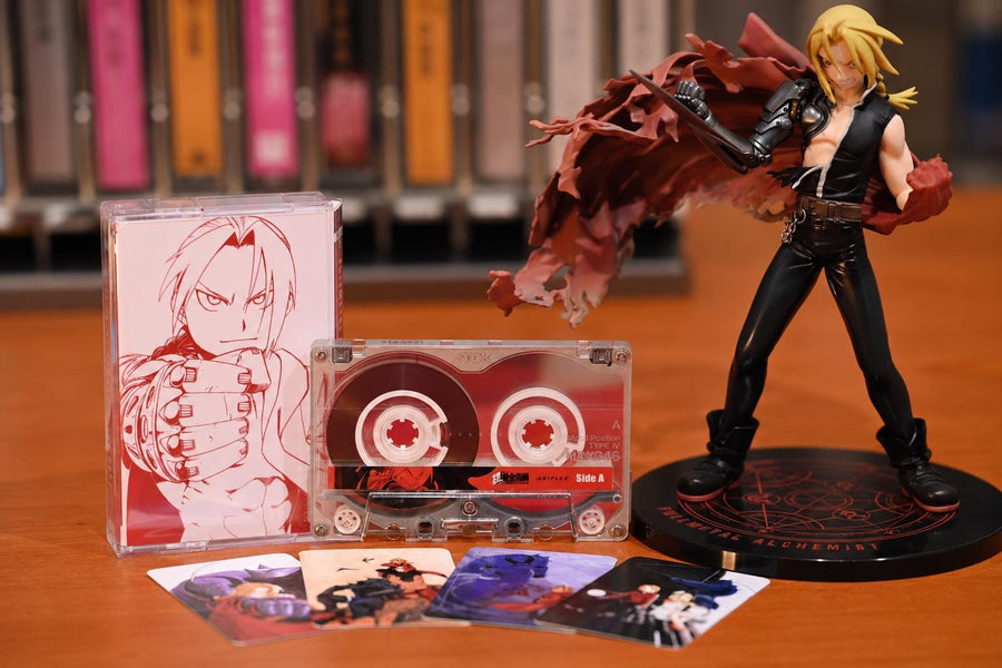 Fullmetal Alchemist & Brotherhood Inspired Custom Cassette Tape | Fan-Made Sleeve Edition | Record-Your-Own Mix