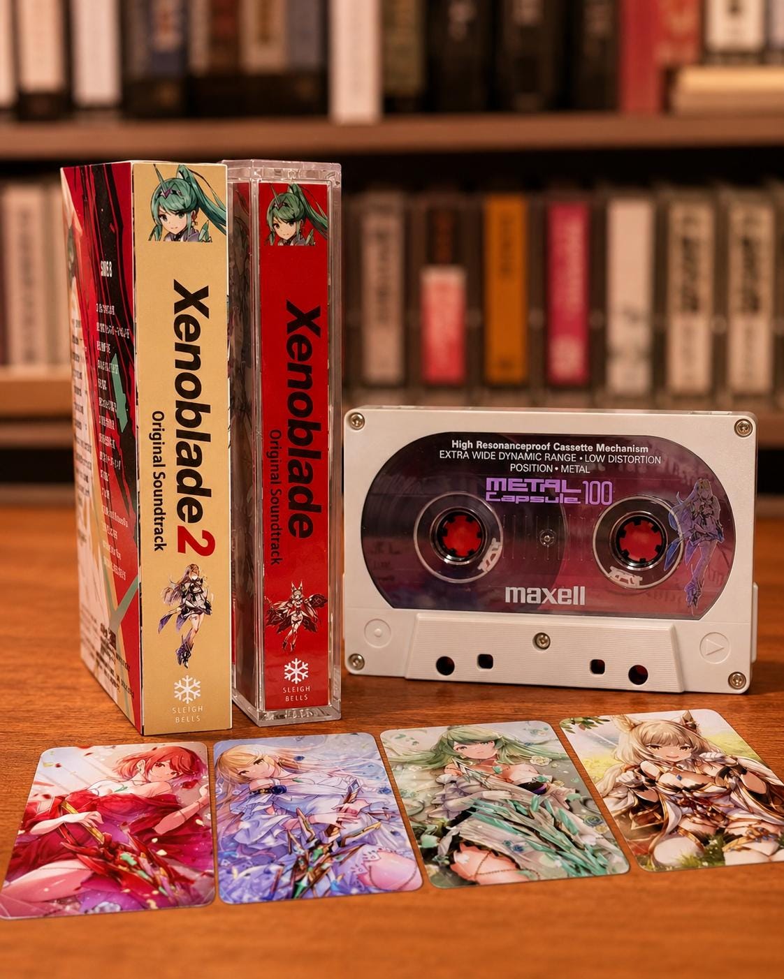 Xenoblade Chronicles 2 Inspired Custom Cassette Tape | Fan-Made Sleeve Edition | Record-Your-Own Mix