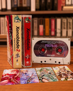 Xenoblade Chronicles 2 Inspired Custom Cassette Tape | Fan-Made Sleeve Edition | Record-Your-Own Mix