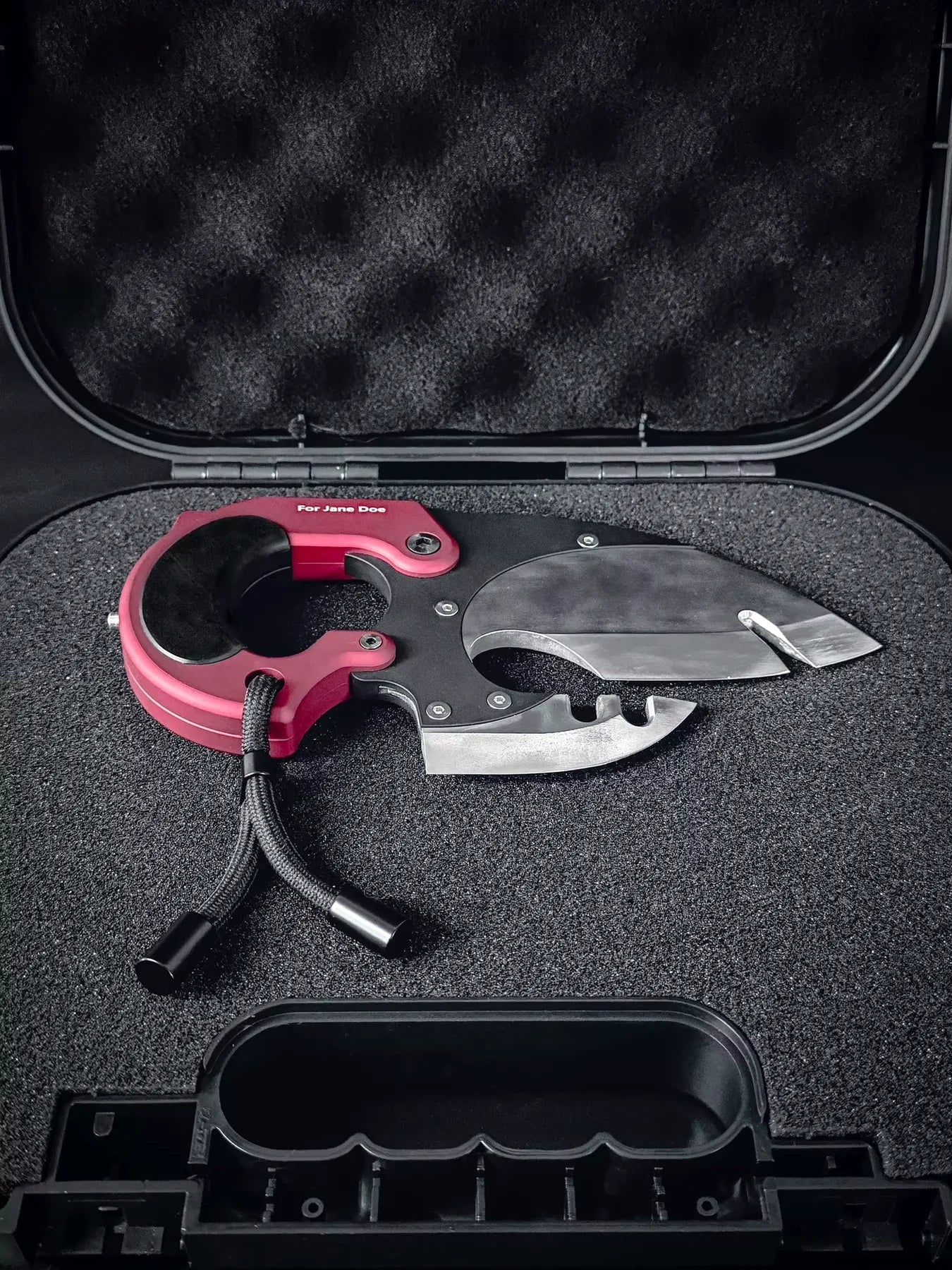 Zenless Zone Zero Jane Doe Karambit Metal Replica | D2 Steel Collector Prop