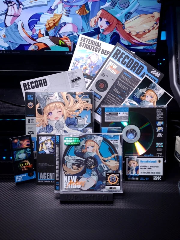 Zenless Zone Zero Agent Archive Collector’s Set | ZZZ NFC ID Card & CD/DVD Memorabilia