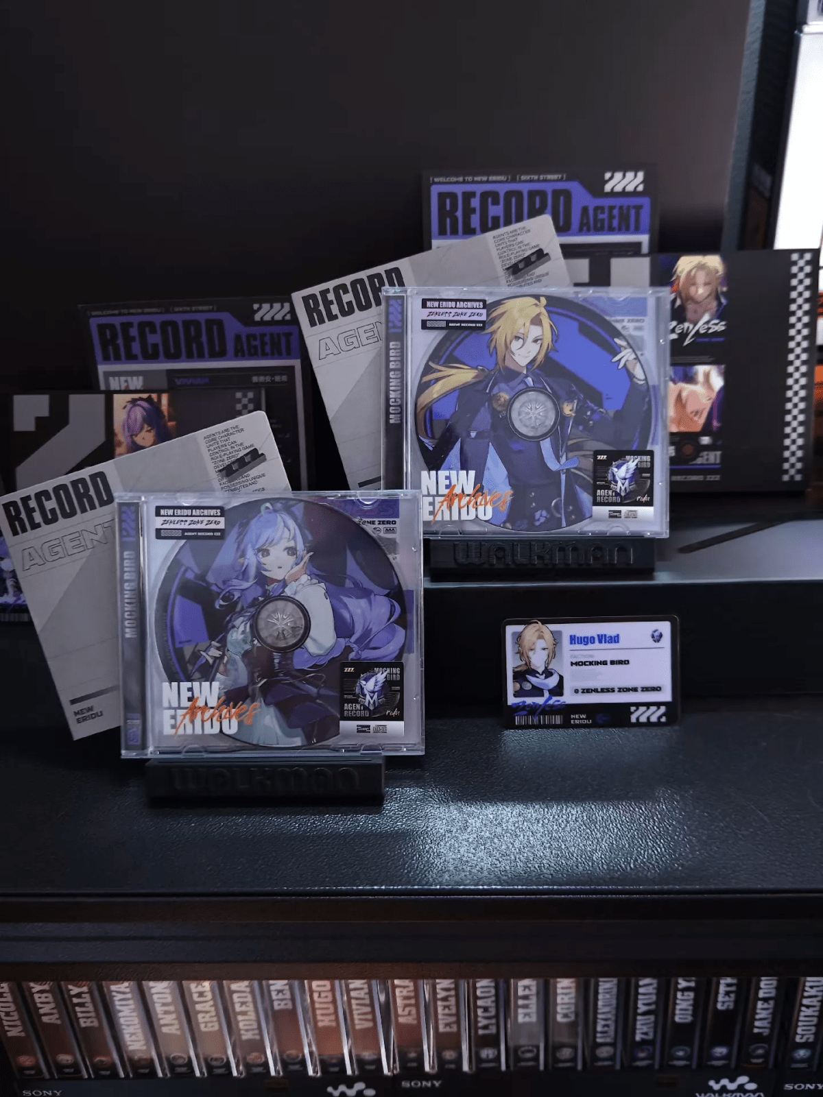 Zenless Zone Zero Agent Archive Collector’s Set | ZZZ NFC ID Card & CD/DVD Memorabilia - KSS ANIMEHugo Vlad