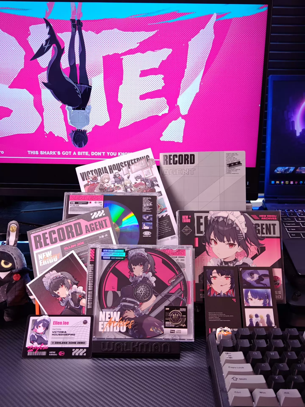 Zenless Zone Zero Agent Archive Collector’s Set | ZZZ NFC ID Card & CD/DVD Memorabilia - KSS ANIMEEllen Joe