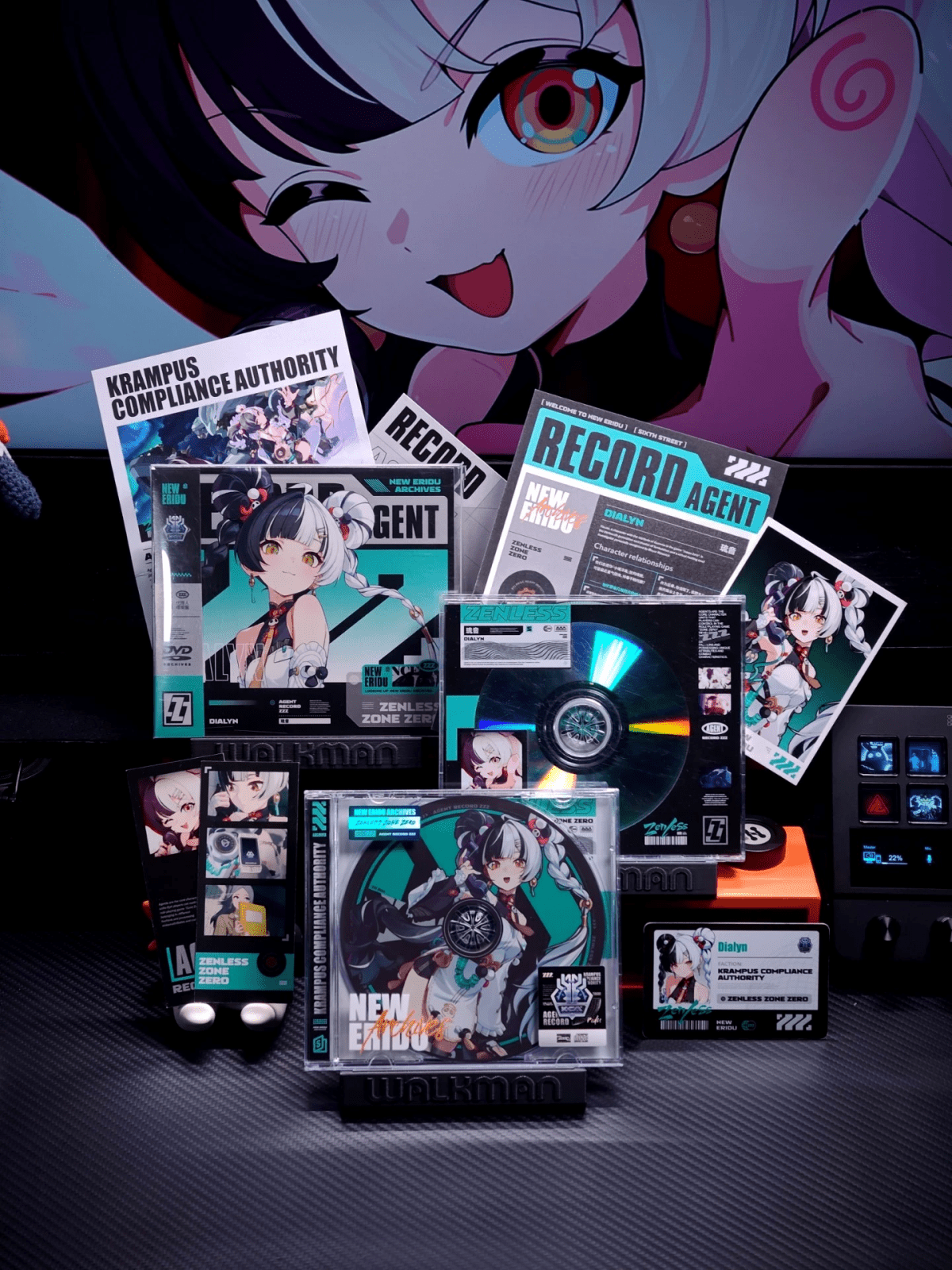 Zenless Zone Zero Agent Archive Collector’s Set | ZZZ NFC ID Card & CD/DVD Memorabilia - KSS ANIMEDialyn