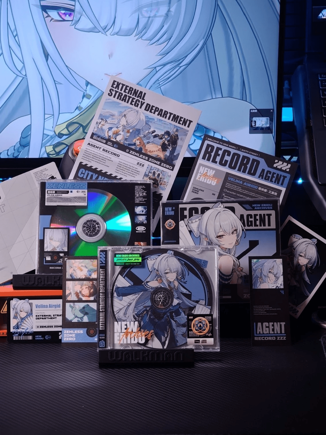 Zenless Zone Zero Agent Archive Collector’s Set | ZZZ NFC ID Card & CD/DVD Memorabilia - KSS ANIMEVelina Airgid