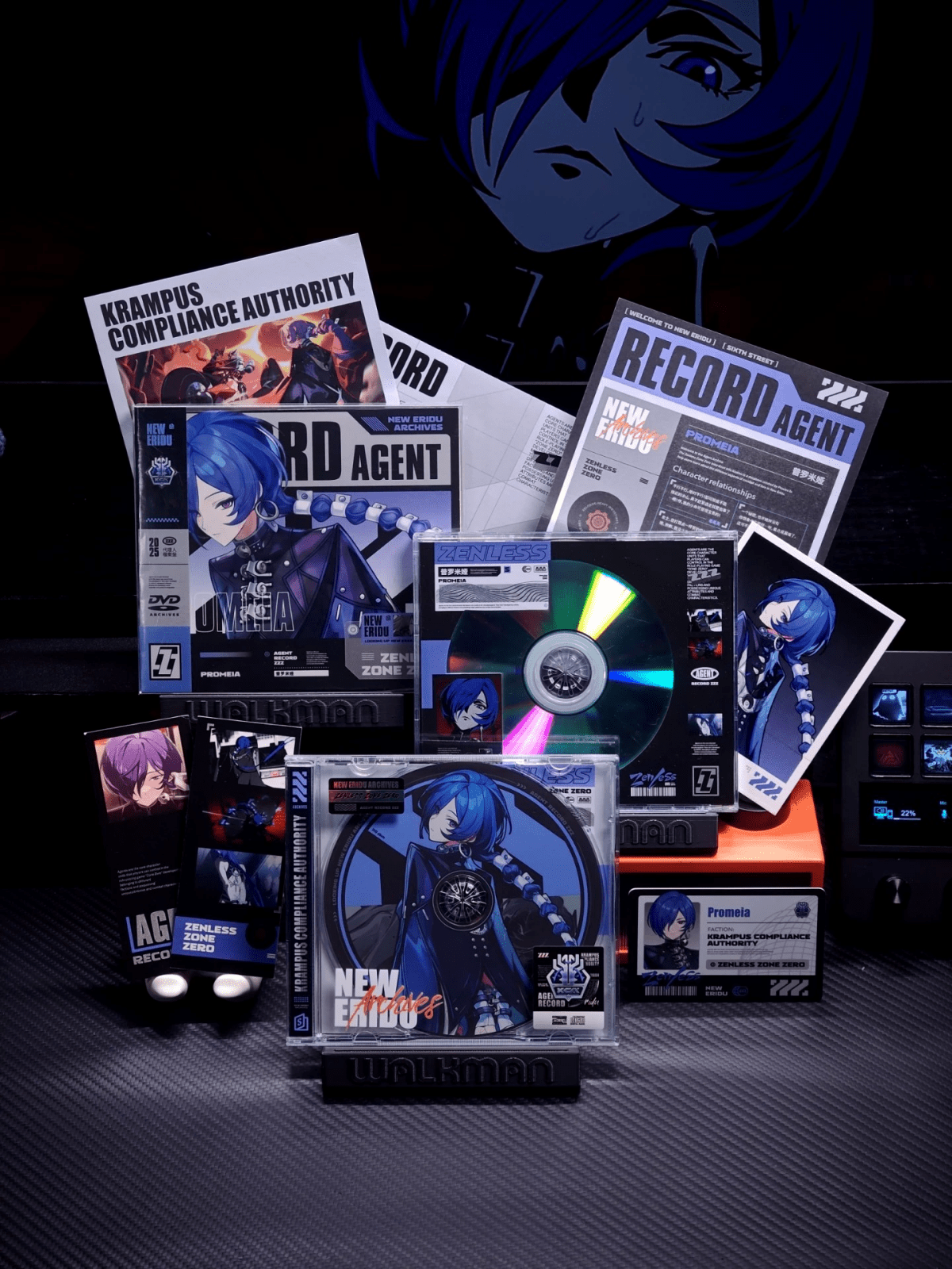 Zenless Zone Zero Agent Archive Collector’s Set | ZZZ NFC ID Card & CD/DVD Memorabilia - KSS ANIMEPromeia