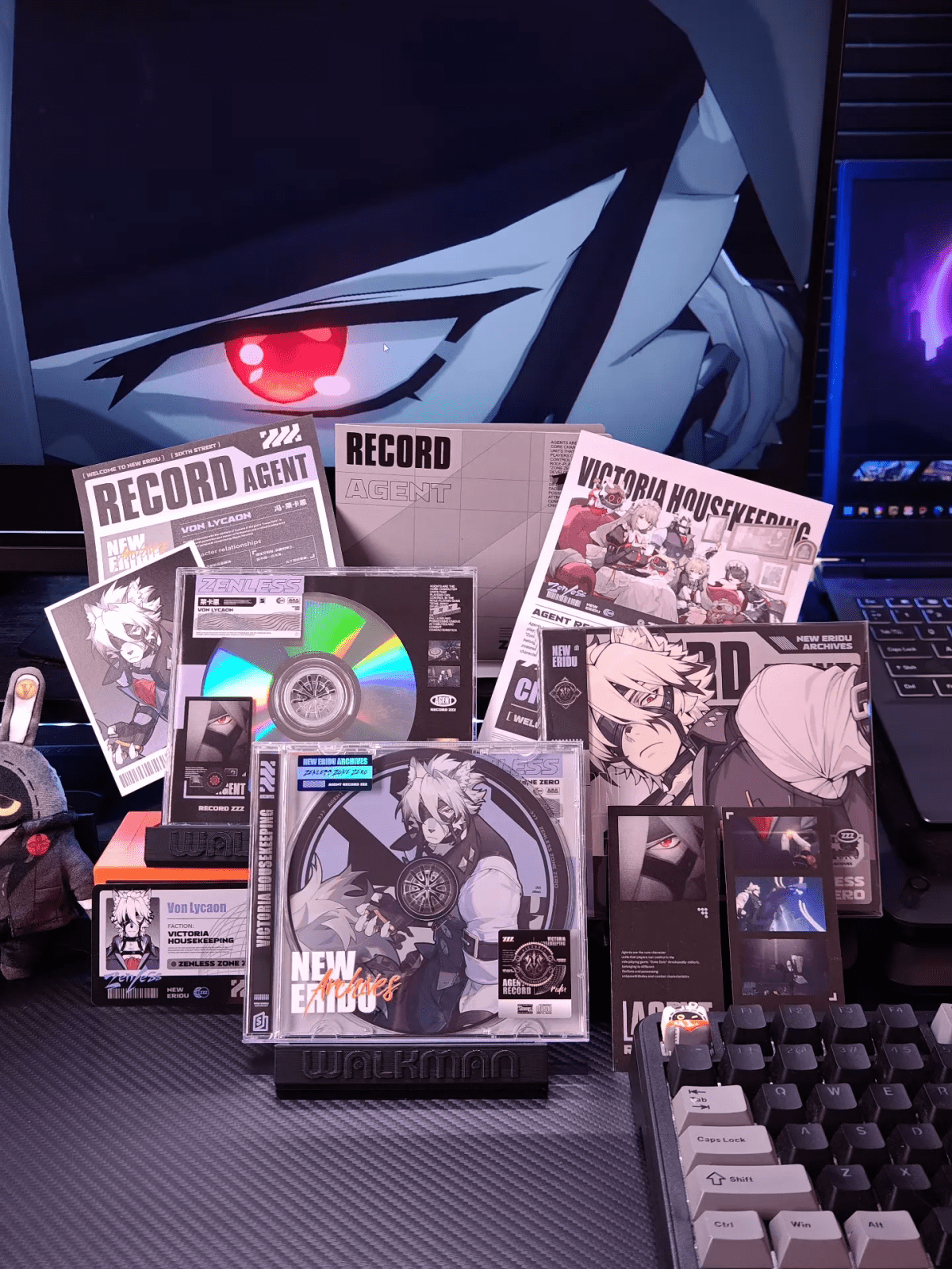 Zenless Zone Zero Agent Archive Collector’s Set | ZZZ NFC ID Card & CD/DVD Memorabilia - KSS ANIMEVon Lycaon