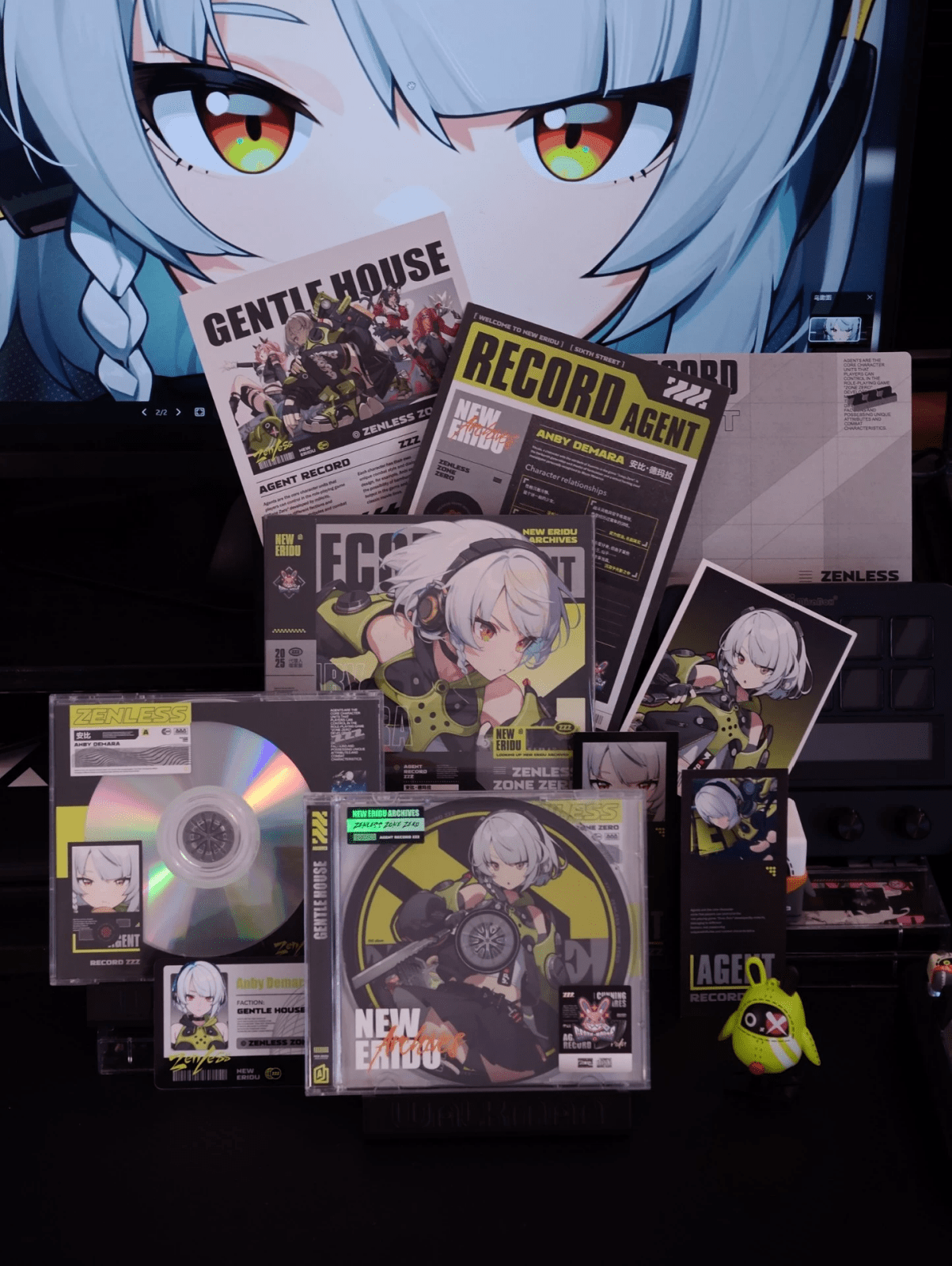 Zenless Zone Zero Agent Archive Collector’s Set | ZZZ NFC ID Card & CD/DVD Memorabilia - KSS ANIMEAnby Demara
