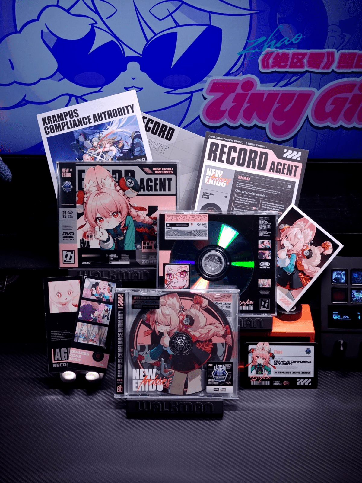 Zenless Zone Zero Agent Archive Collector’s Set | ZZZ NFC ID Card & CD/DVD Memorabilia - KSS ANIMEZhao