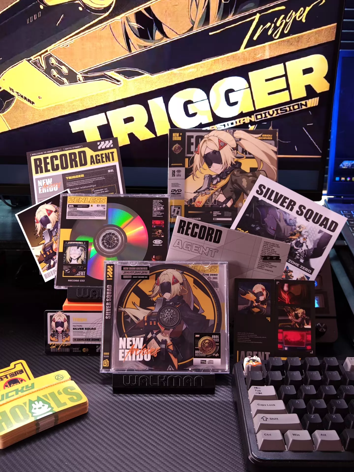 Zenless Zone Zero Agent Archive Collector’s Set | ZZZ NFC ID Card & CD/DVD Memorabilia - KSS ANIMETrigger