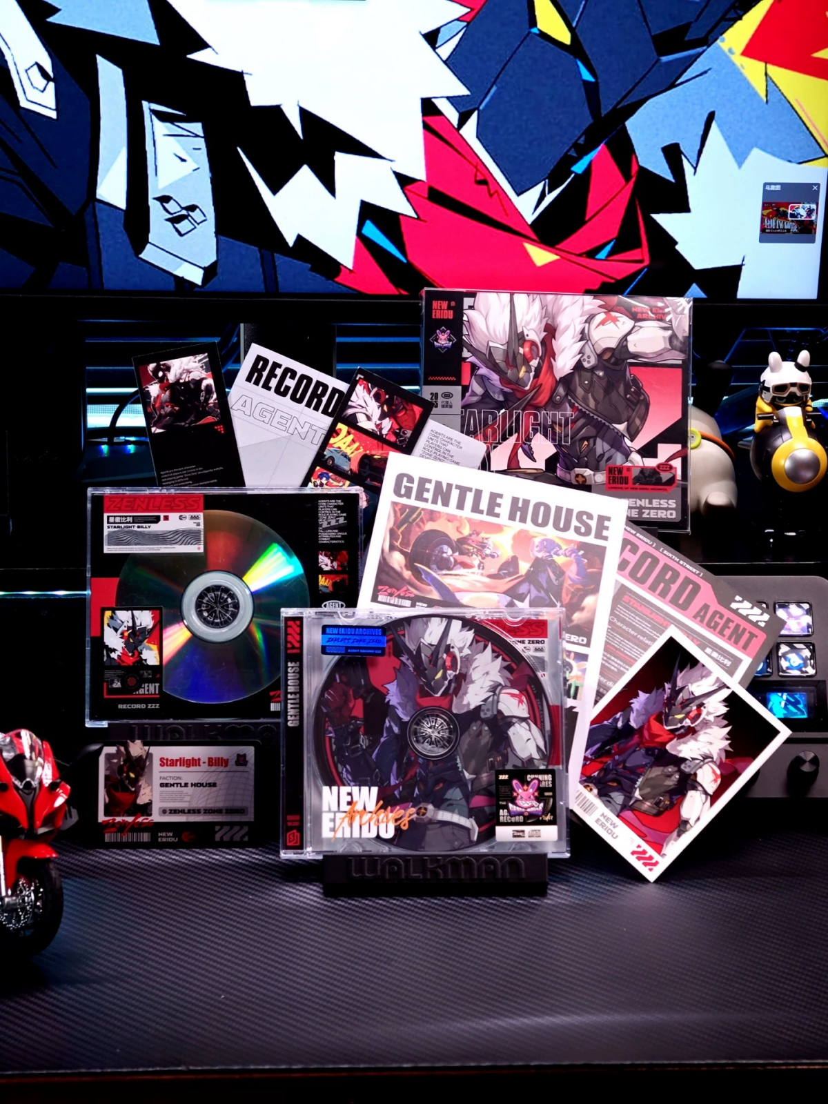 Zenless Zone Zero Agent Archive Collector’s Set | ZZZ NFC ID Card & CD/DVD Memorabilia - KSS ANIMEStarlight Billy