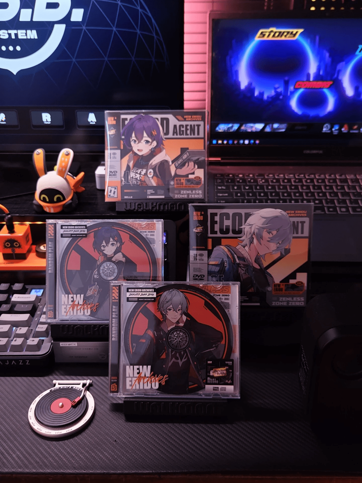 Zenless Zone Zero Agent Archive Collector’s Set | ZZZ NFC ID Card & CD/DVD Memorabilia - KSS ANIMEBelle