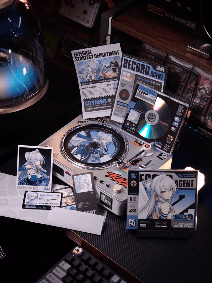 Zenless Zone Zero Agent Archive Collector’s Set | ZZZ NFC ID Card & CD/DVD Memorabilia - KSS ANIMEVelina Airgid