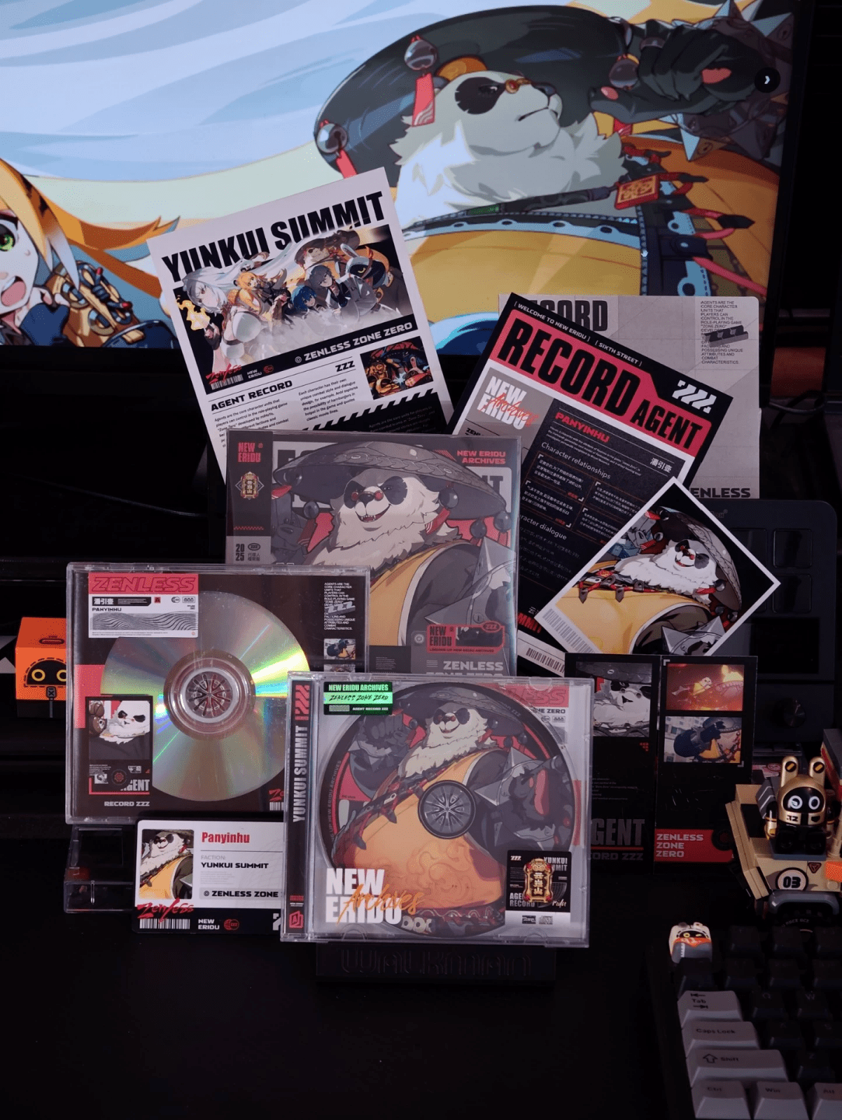 Zenless Zone Zero Agent Archive Collector’s Set | ZZZ NFC ID Card & CD/DVD Memorabilia - KSS ANIMEPan Yinhu