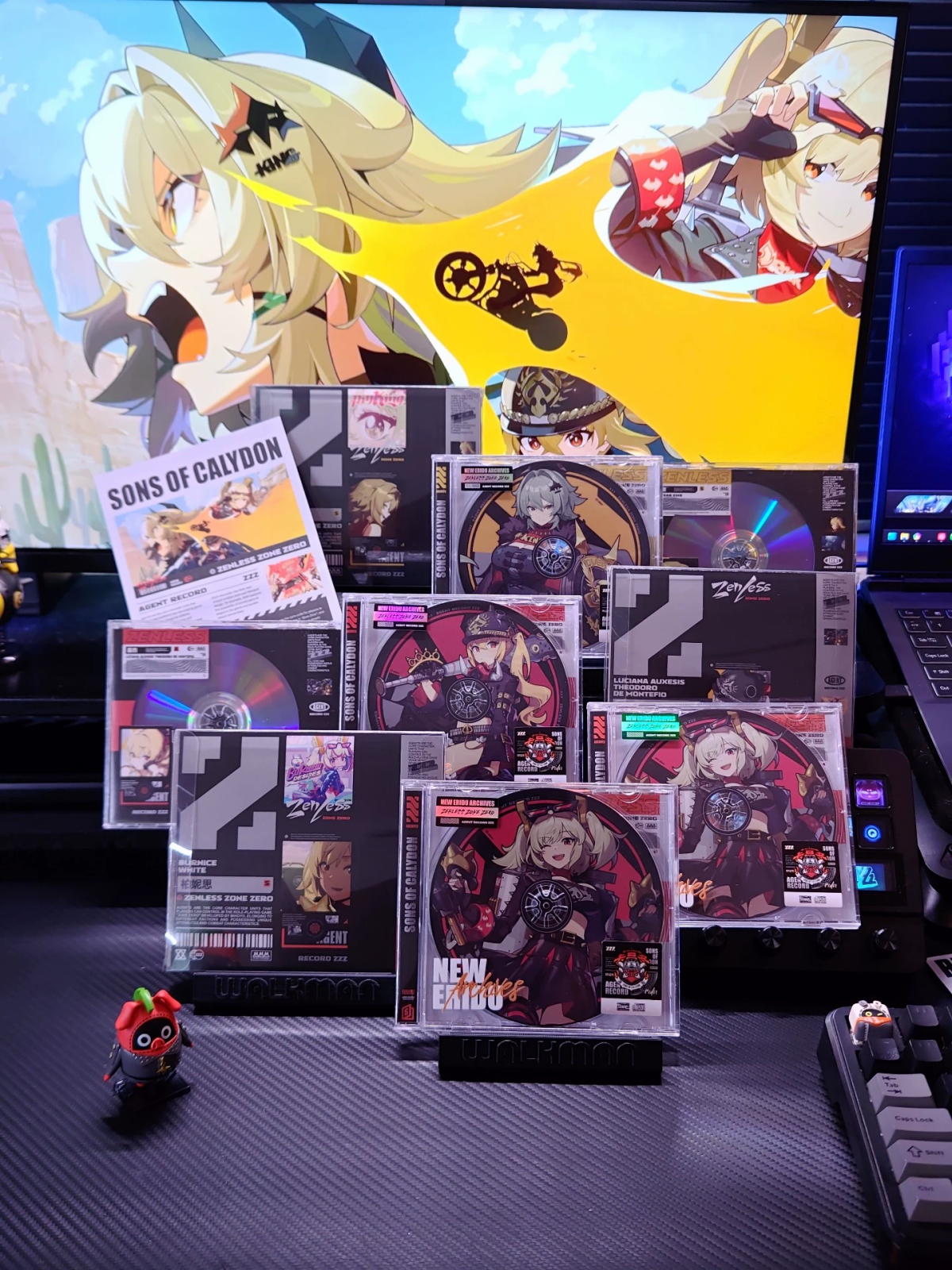 Zenless Zone Zero Agent Archive Collector’s Set | ZZZ NFC ID Card & CD/DVD Memorabilia - KSS ANIMEZhuyuan