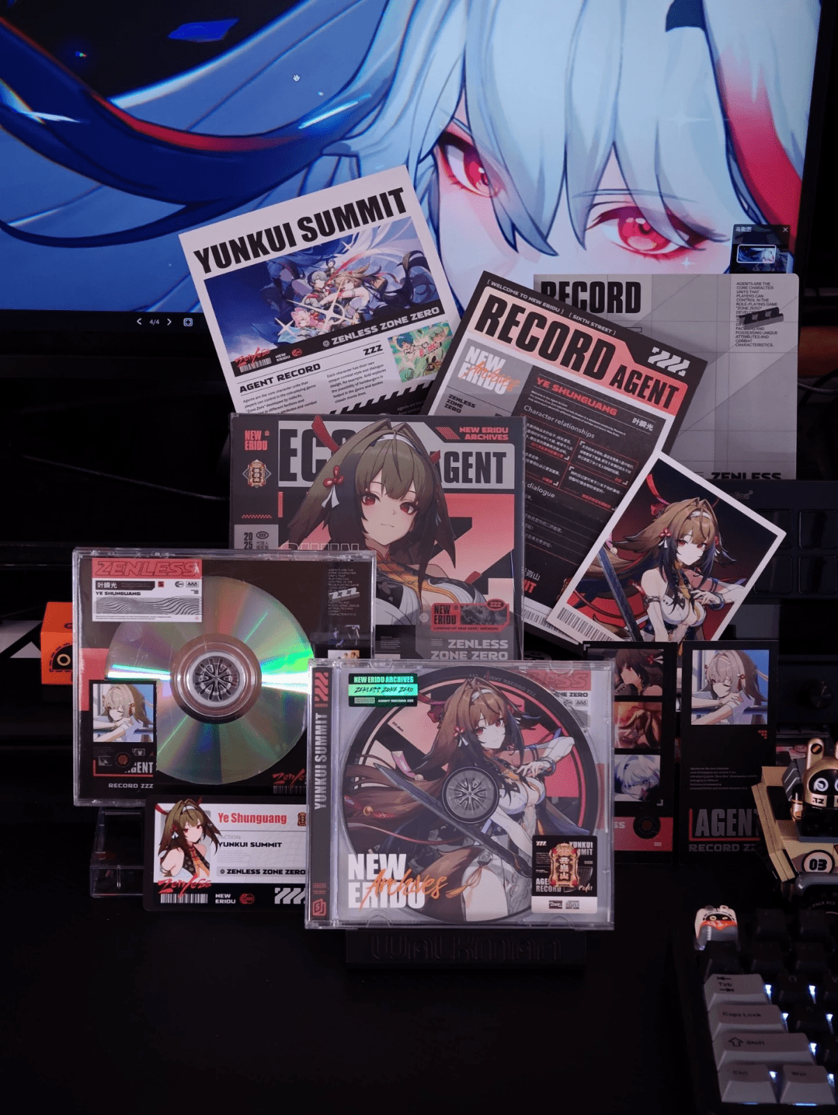 Zenless Zone Zero Agent Archive Collector’s Set | ZZZ NFC ID Card & CD/DVD Memorabilia - KSS ANIMEYe Shunguang