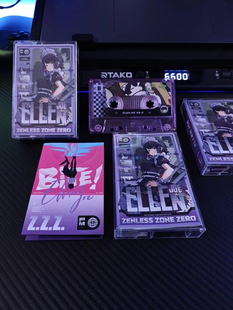 Zenless Zone Zero Cassette Tape Edition FM | Agent EP & Soundtrack Collectible - KSS ANIMEZenless Zone Zero Cassette Tape Edition FM | Agent EP & Soundtrack Collectible