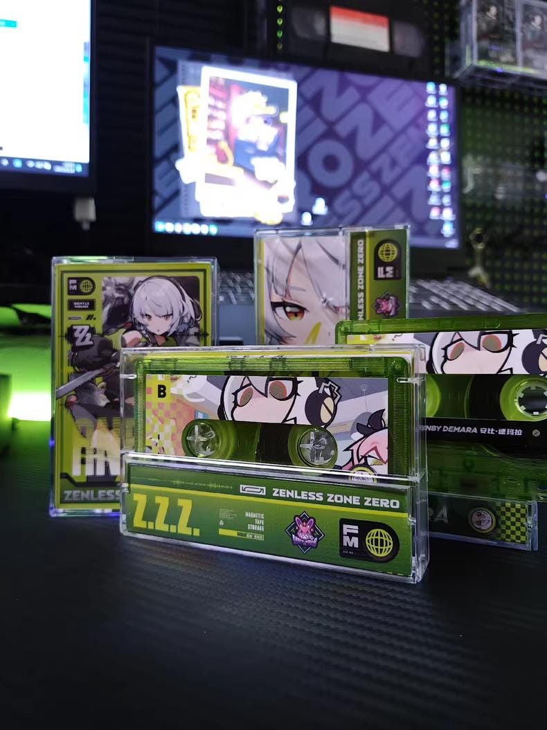 Zenless Zone Zero Cassette Tape Edition FM | Agent EP & Soundtrack Collectible - KSS ANIMEZenless Zone Zero Cassette Tape Edition FM | Agent EP & Soundtrack Collectible