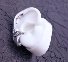Zenless Zone Zero Ellen Joe-Inspired Metal Ear Cuffs Clip-On Earrings - Cosplay Accessory & Everyday Wear Jewelry - KSS ANIMEZenless Zone Zero Ellen Joe-Inspired Metal Ear Cuffs Clip-On Earrings - Cosplay Accessory & Everyday Wear Jewelry