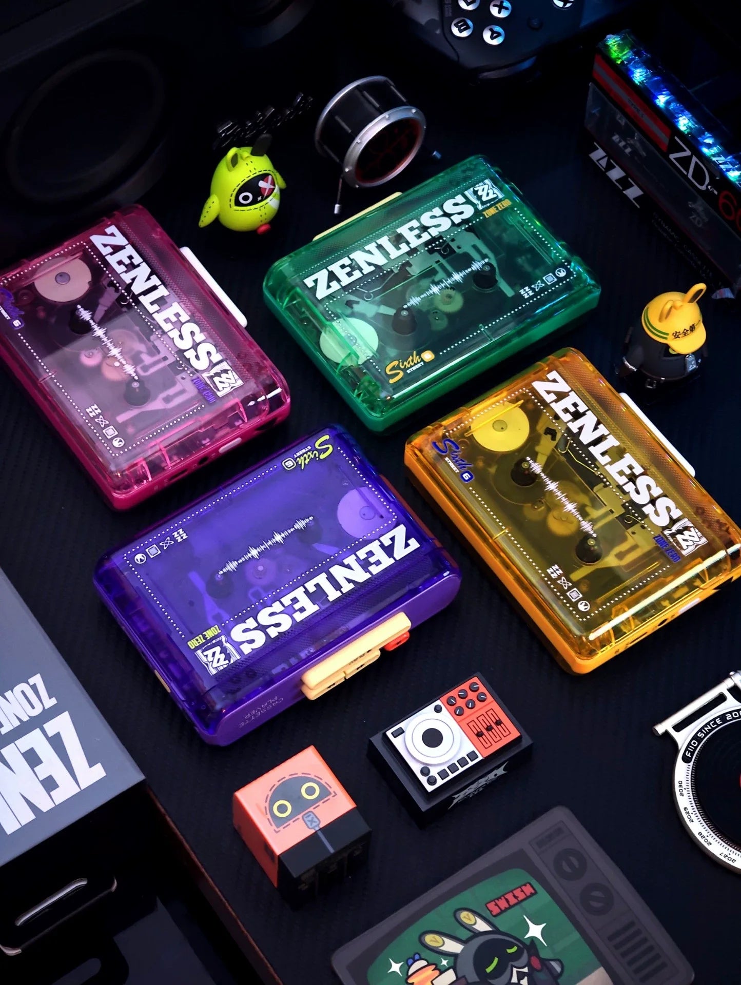 Zenless Zone Zero: Reproductor de casetes, música retro, reproductor de casetes portátil