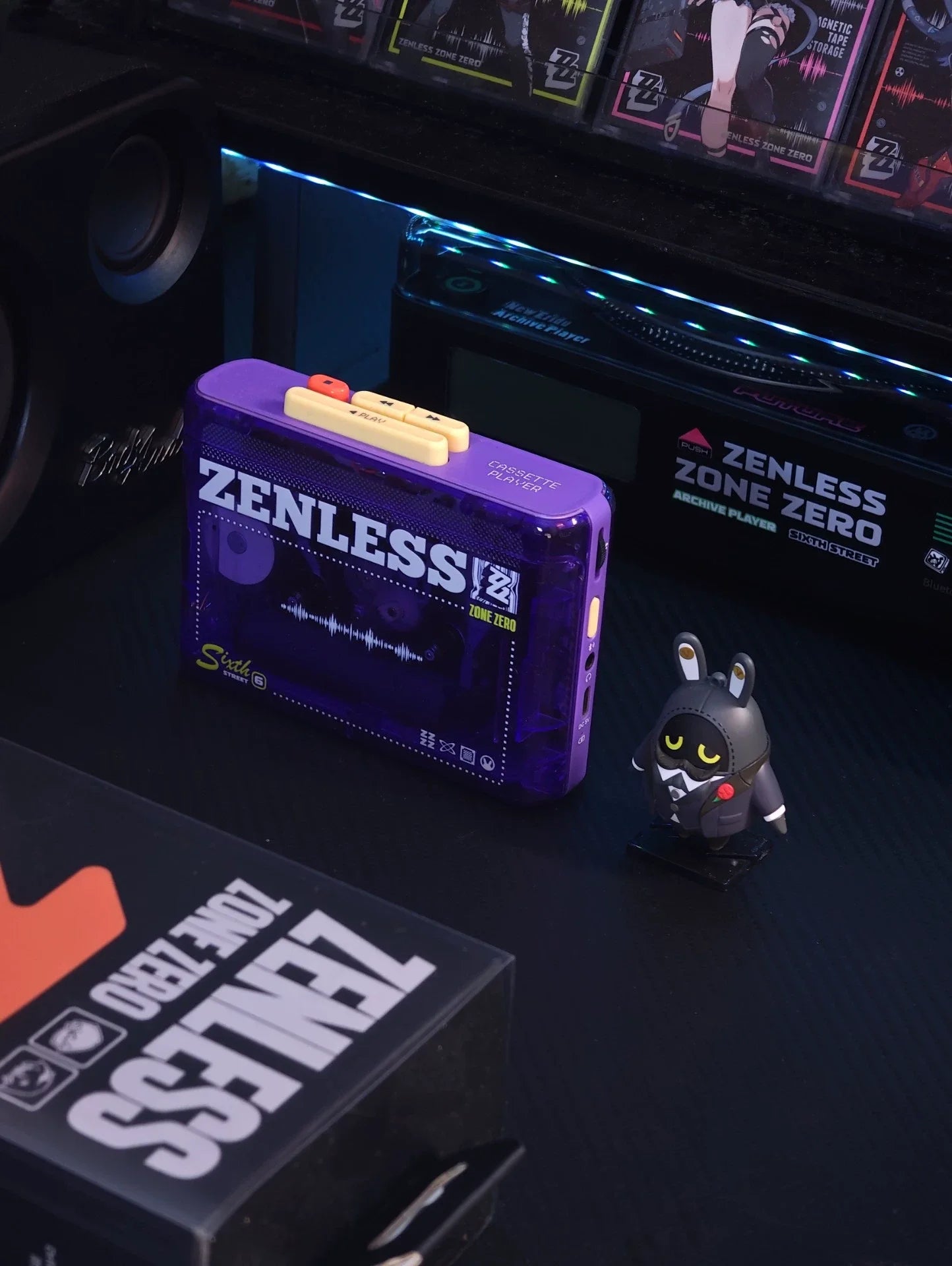 Zenless Zone Zero: Reproductor de casetes, música retro, reproductor de casetes portátil